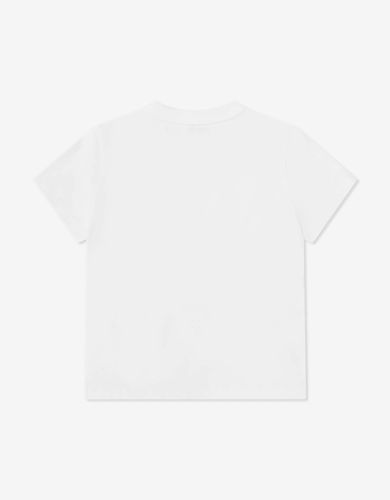 PUCCI Girls Logo T-Shirt in White