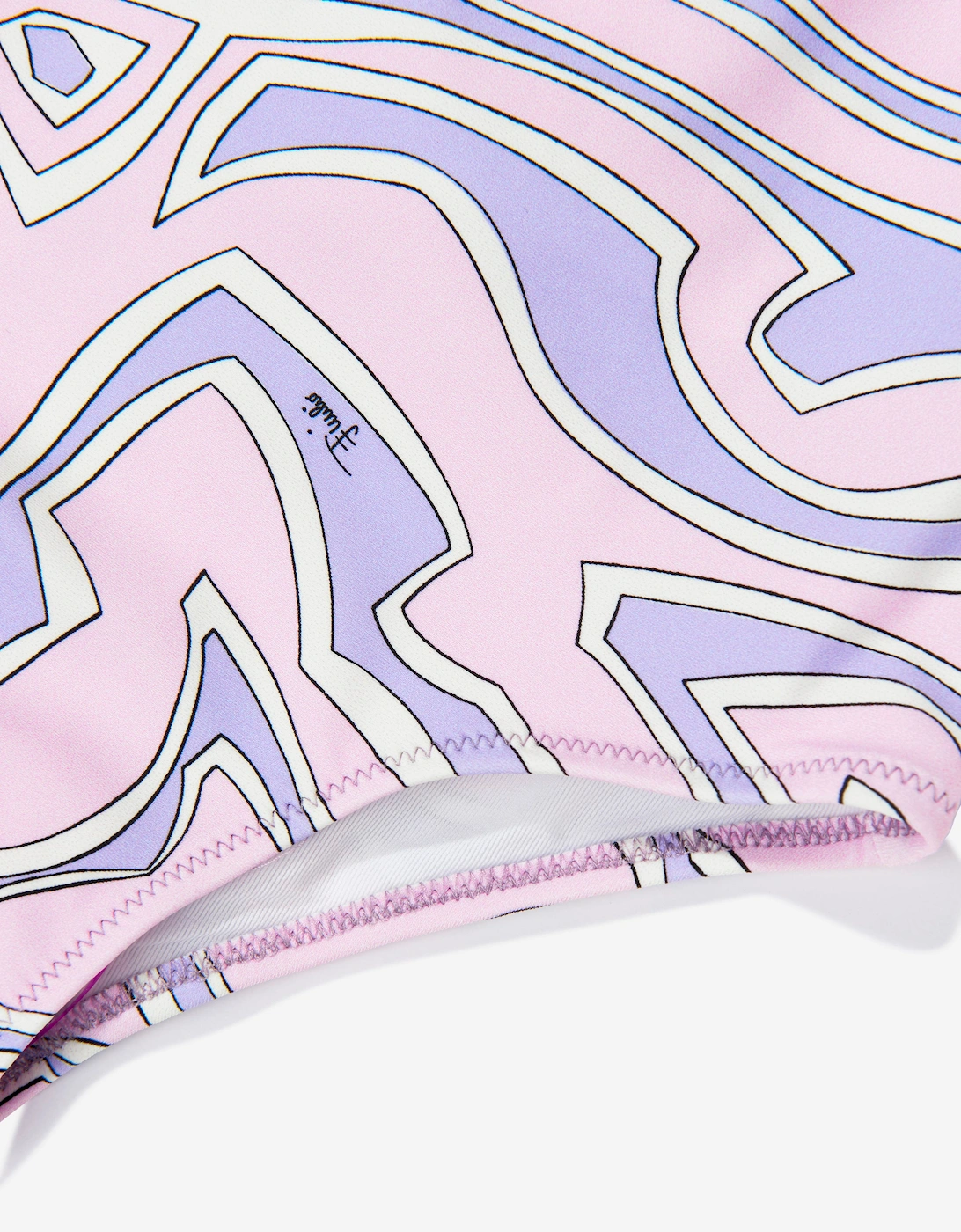 PUCCI Girls Rose Bloom Swimsuit in Pink