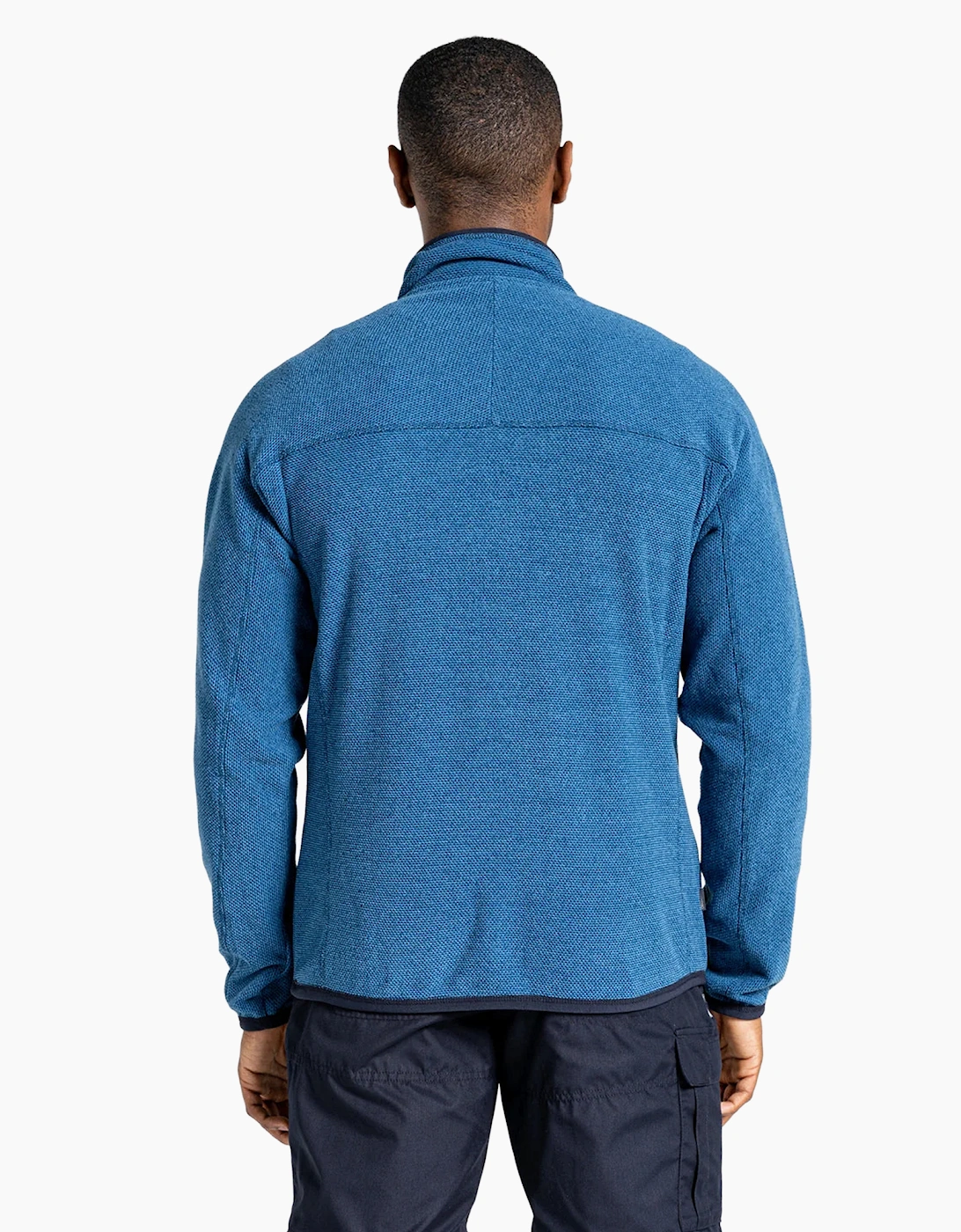 Craghoppers Mens Expert Active Marl Half Zip Fleece Top
