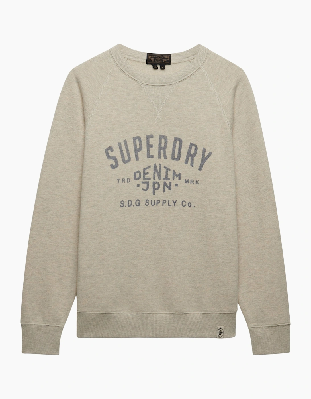 Superdry Mens The Merchant Store Vintage Print Sweatshirt