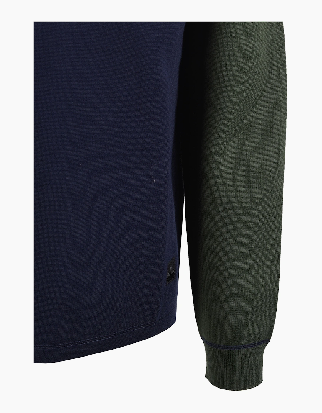 PAUL SMITH LONG SLEEVE POLO BLUE