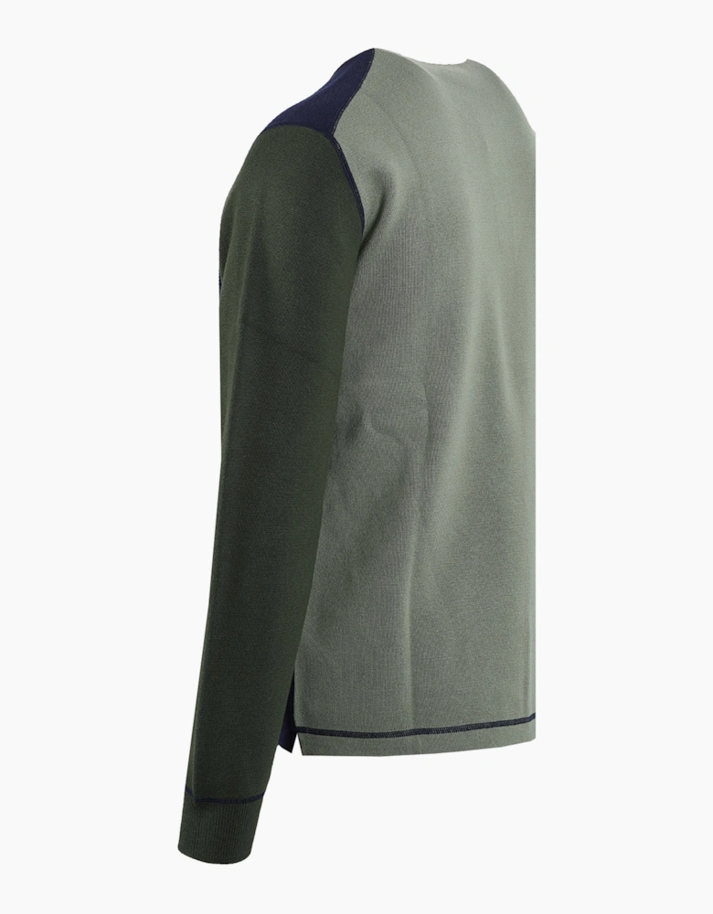 PAUL SMITH LONG SLEEVE POLO BLUE