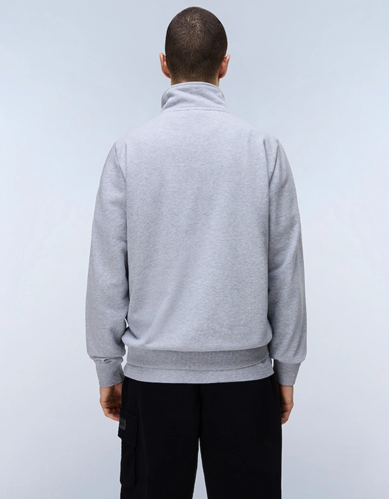 Napapijri Box Logo French Terry 1/2 Zip Sweatshirt