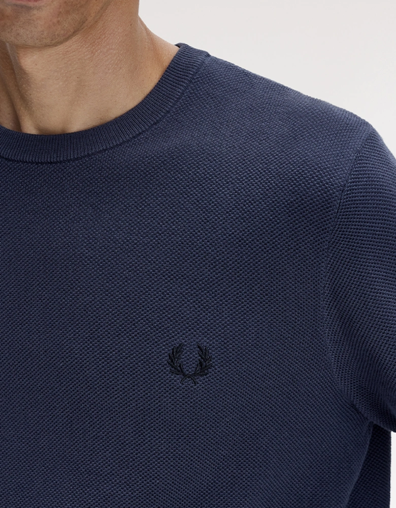 Fred Perry Pique Stitch Jumper