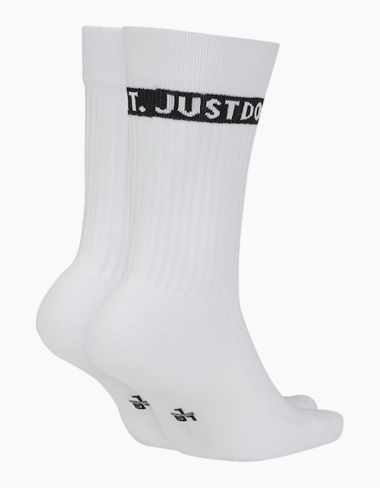 Nike 'Just Do It' Everyday Crew Socks 2 Pack