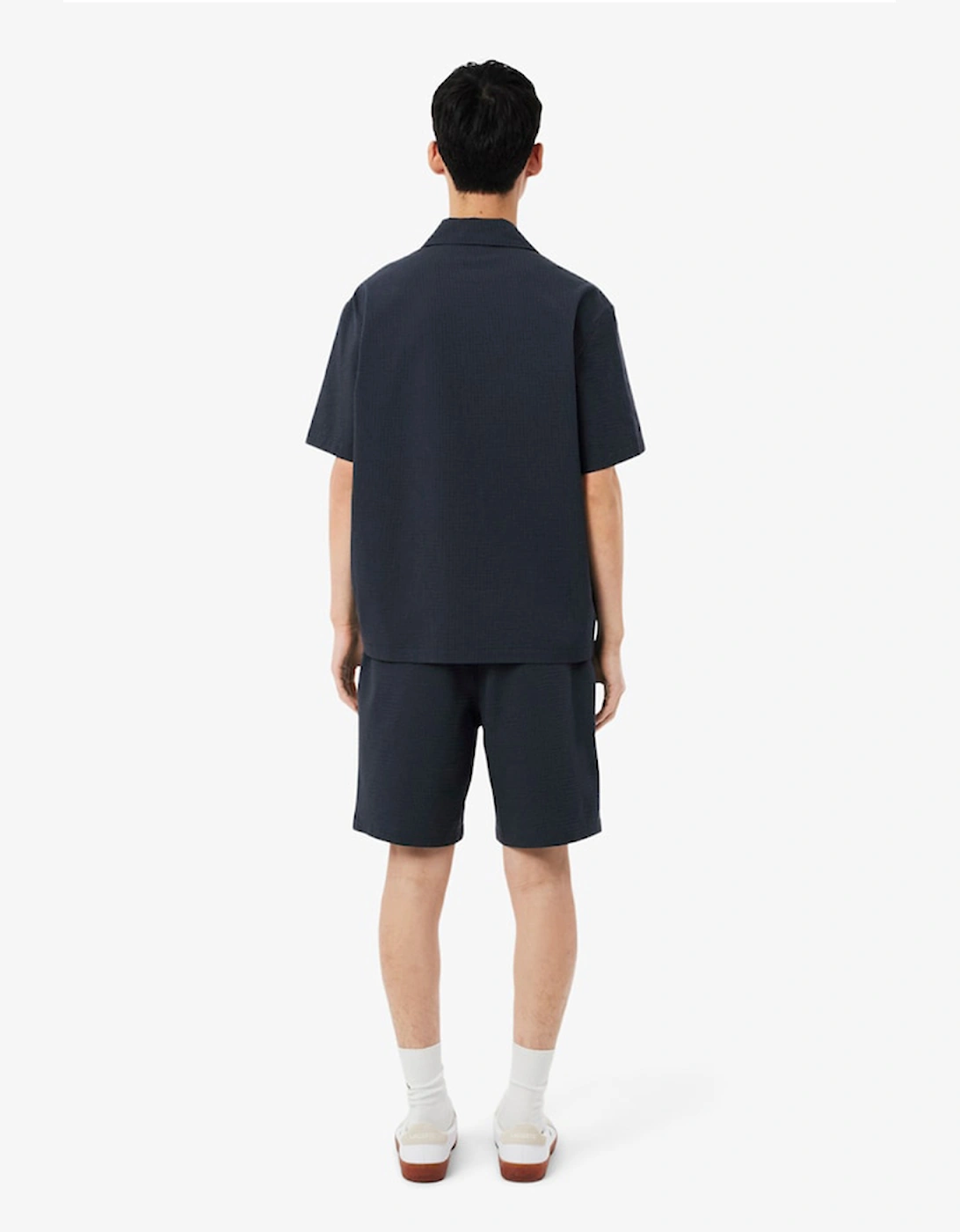Lacoste Cotton Seersucker Shorts