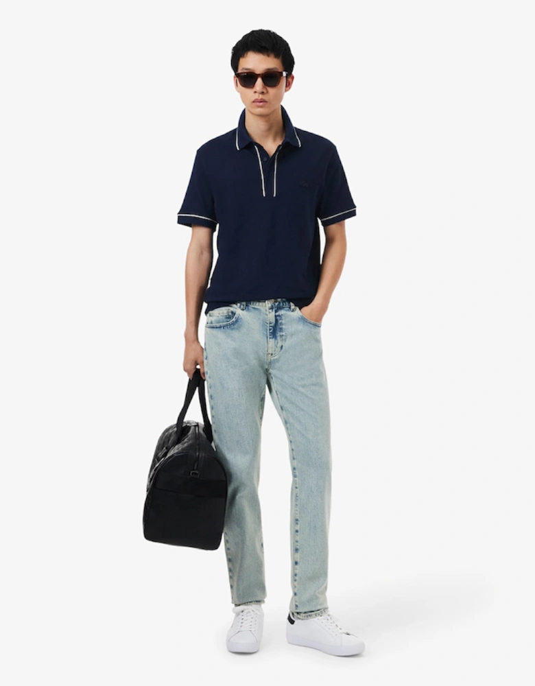 Lacoste Regular Fit Paris Stretch Pique Polo Shirt