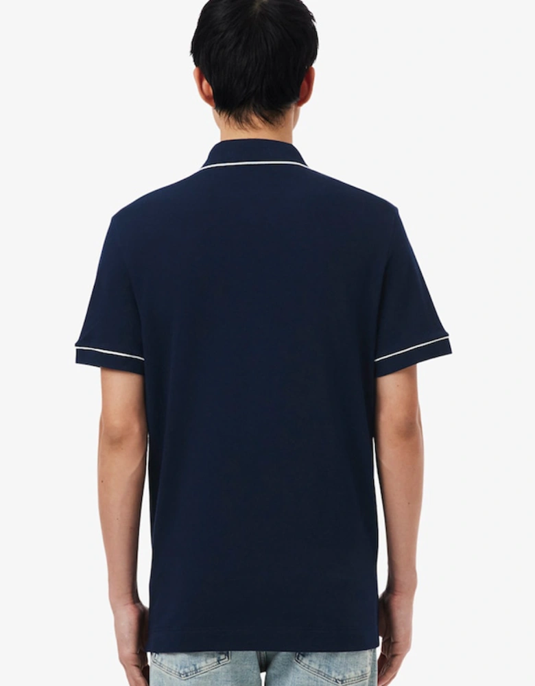 Lacoste Regular Fit Paris Stretch Pique Polo Shirt