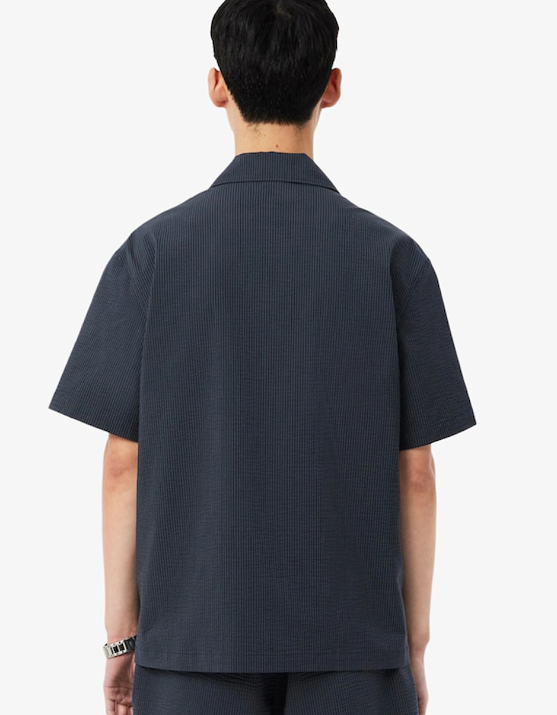 Lacoste Relaxed Fit Seersucker Shirt