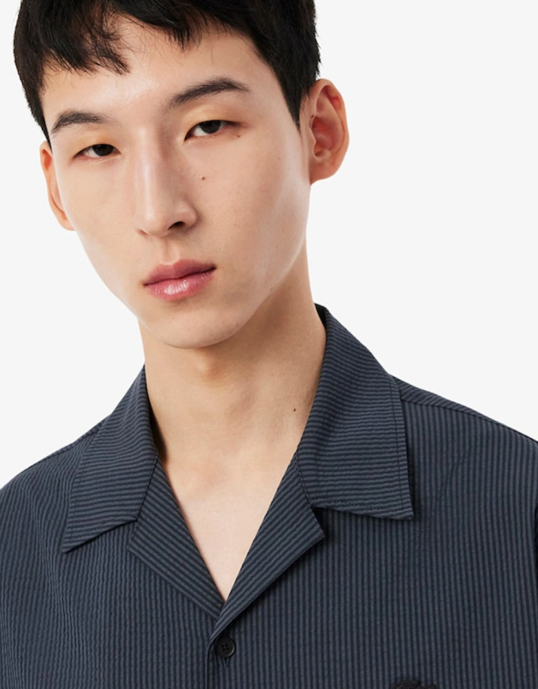 Lacoste Relaxed Fit Seersucker Shirt
