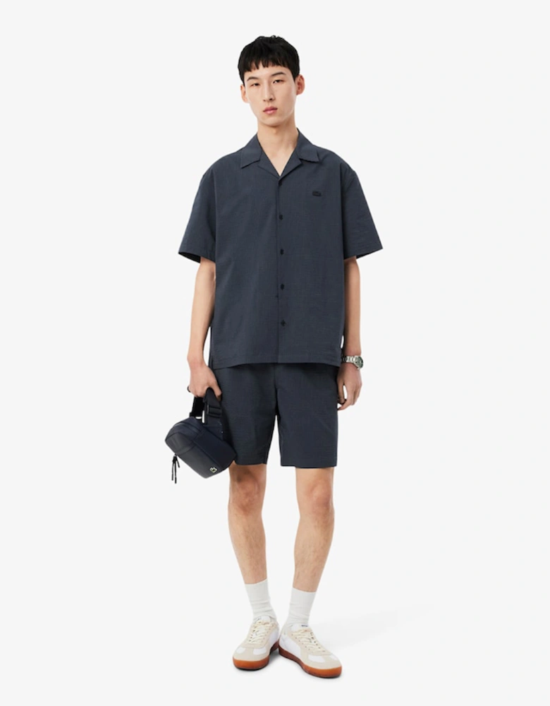 Lacoste Relaxed Fit Seersucker Shirt