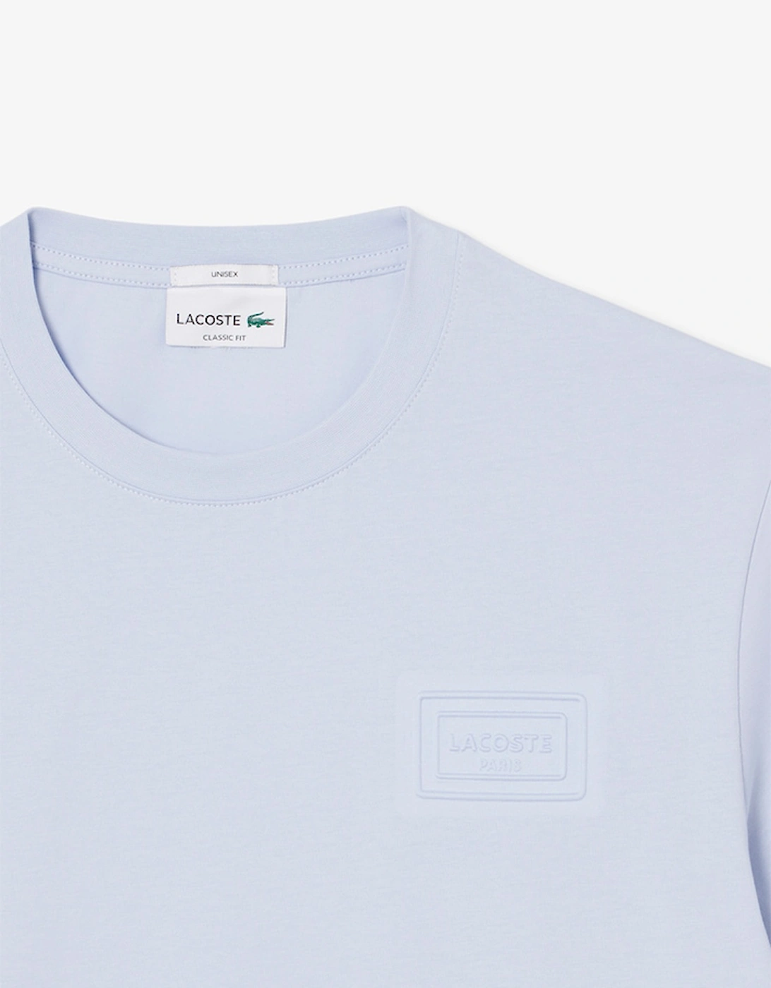 Lacoste Embossed Branding Cotton T-Shirt