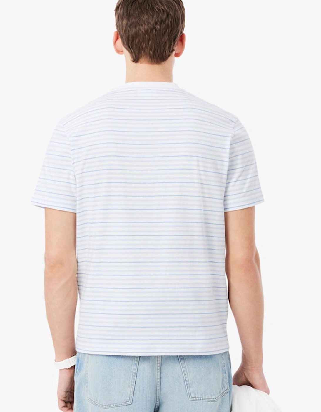 Lacoste Striped Cotton T-Shirt