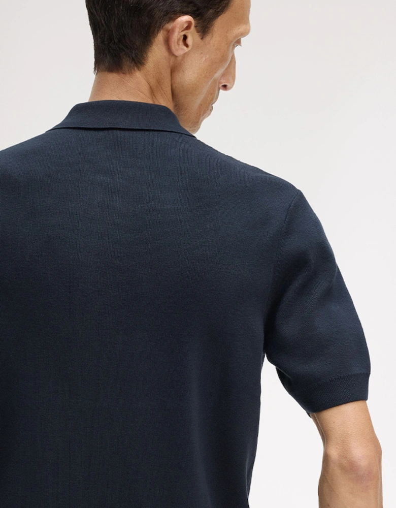 Fred Perry Panel Detail Knitted Shirt