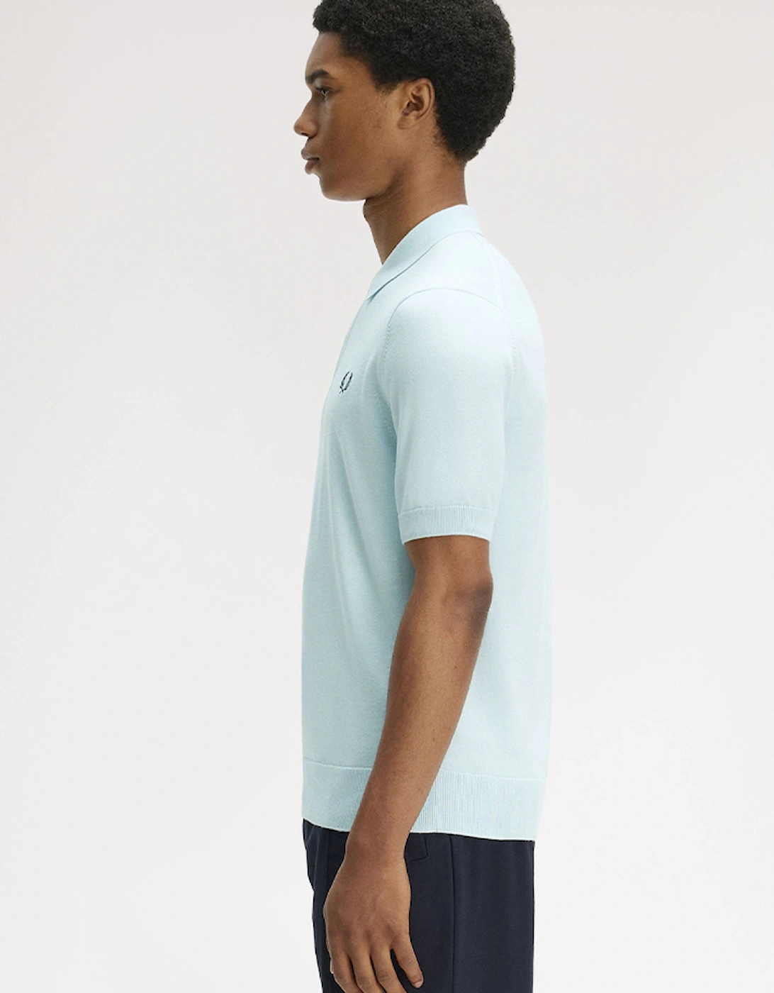 Fred Perry Long Staple Cotton Knitted Shirt
