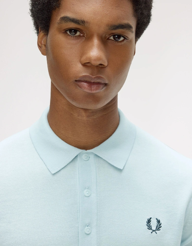 Fred Perry Long Staple Cotton Knitted Shirt