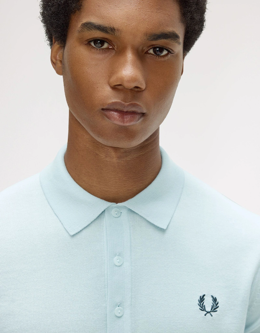 Fred Perry Long Staple Cotton Knitted Shirt