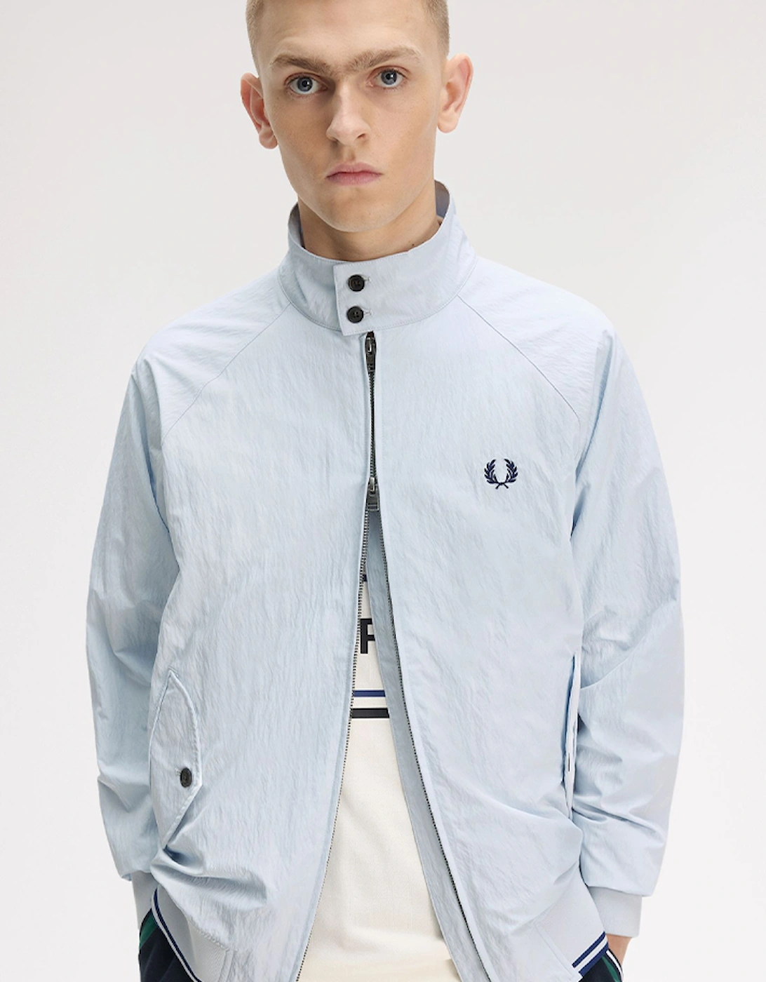 Fred Perry Crinkle Harrington Jacket