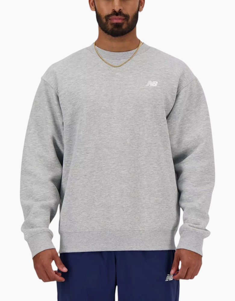 New Balance Mens Fleece Sweatshirt Pullover Jumper
