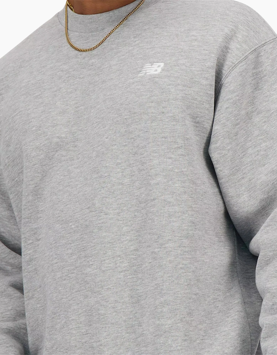 New Balance Mens Fleece Sweatshirt Pullover Jumper
