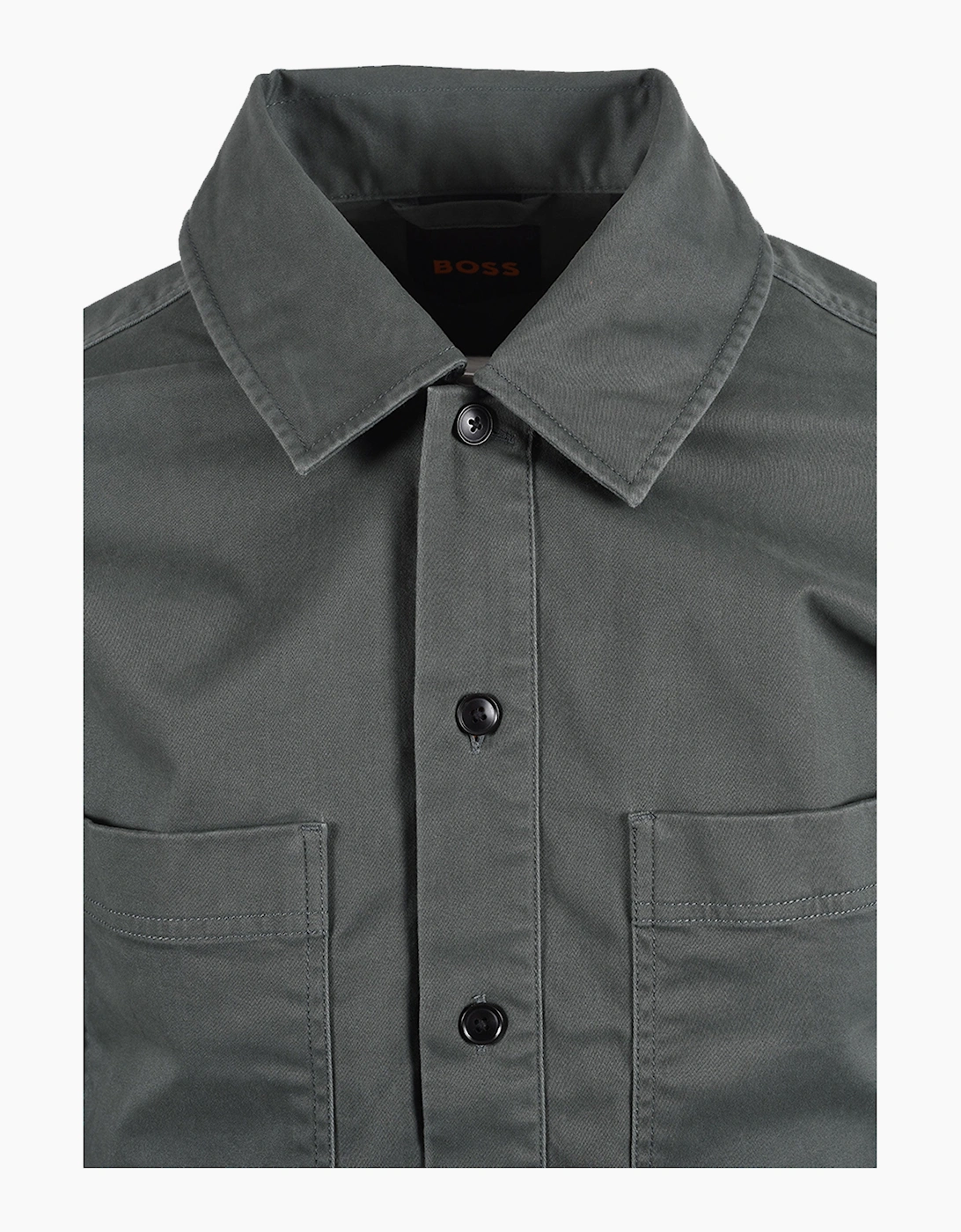 Boss Orange BOSS LOCKY 4 OVERSHIRT OPEN GREEN