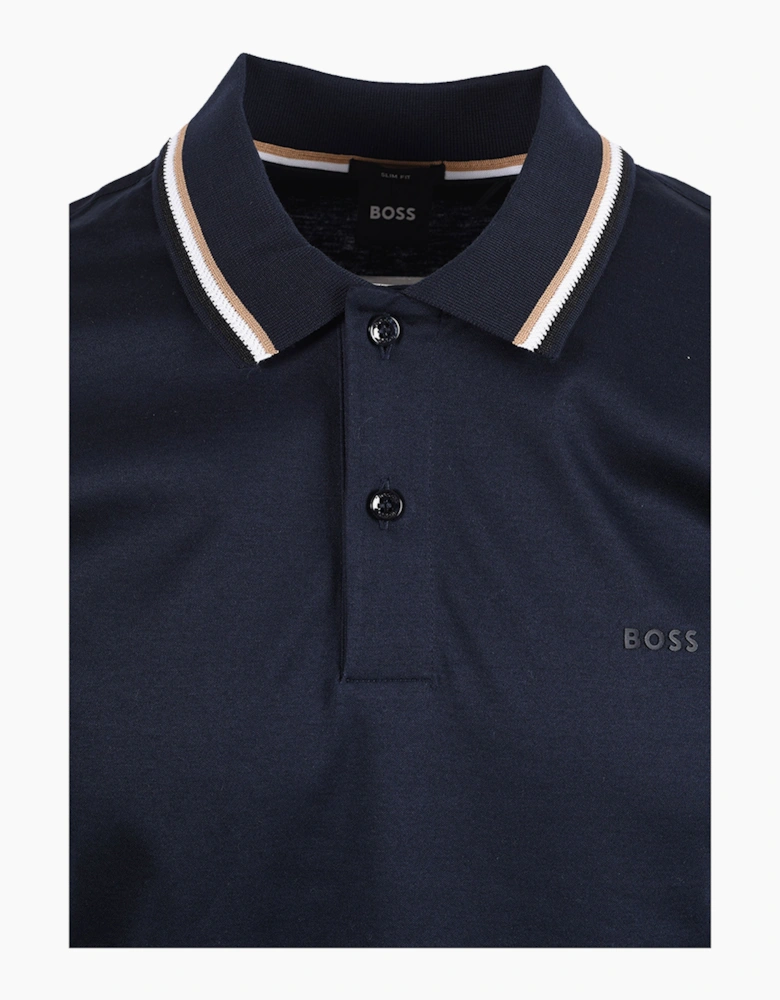Boss Black BOSS PENROSE 38 POLO DARK BLUE