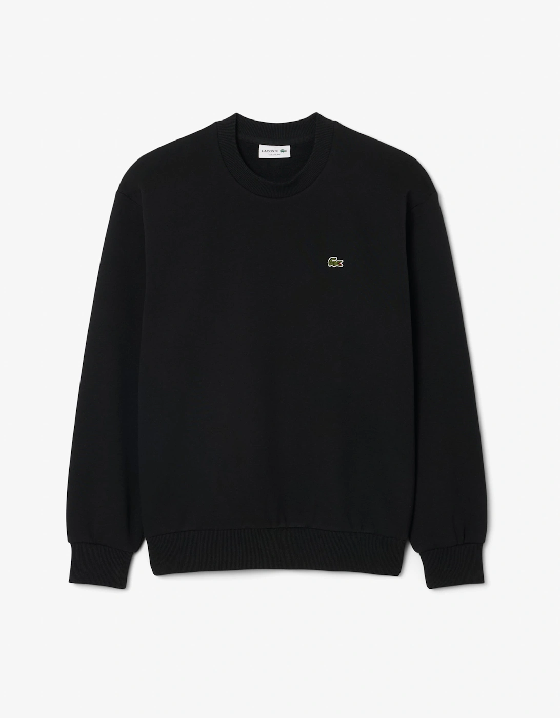 Lacoste Fleece Mens Classic Fit Sweater - Black 031