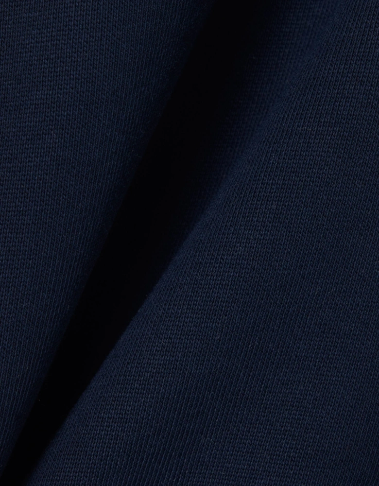 Lacoste Fleece Mens Classic Fit Sweater - Navy Blue 166