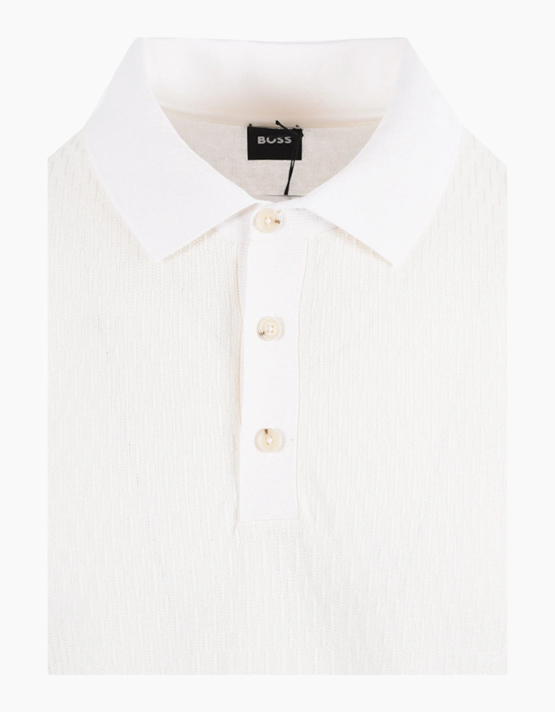 Boss Black BOSS H LURAZIO POLO OPEN WHITE