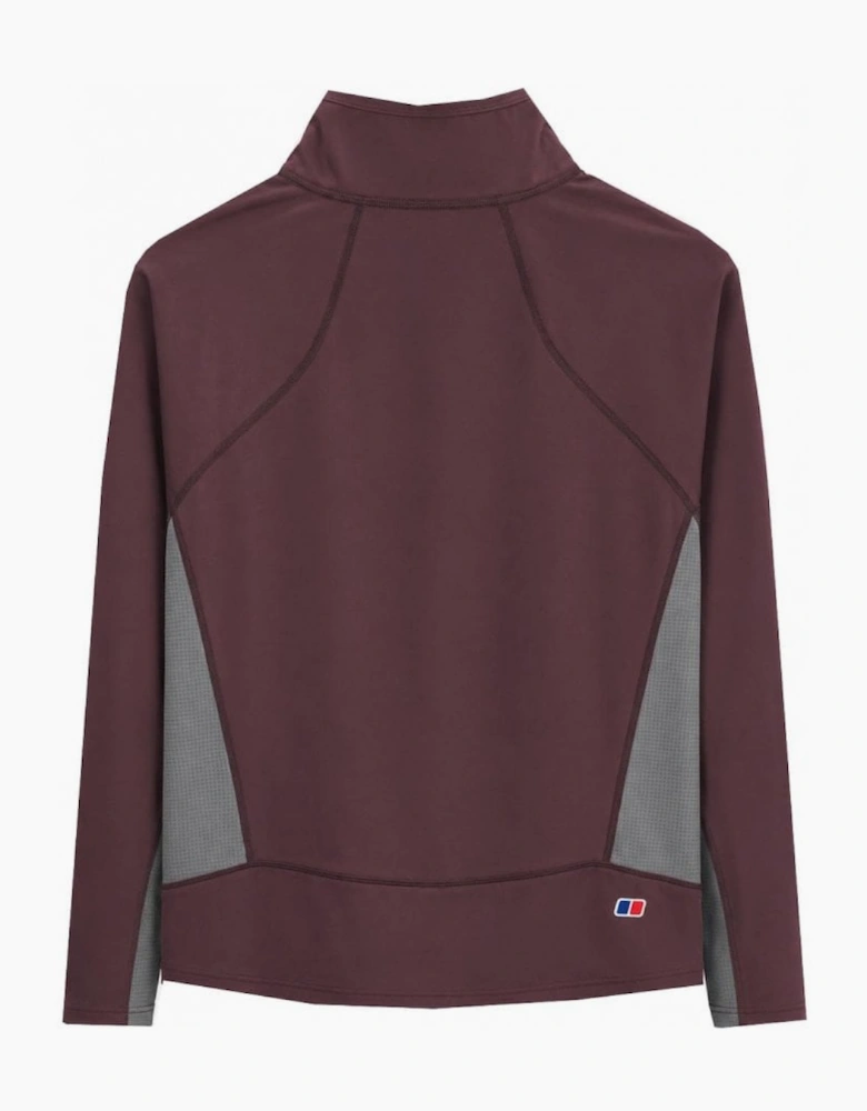 Berghaus Men's Dark Purple Wavertree Half Zip
