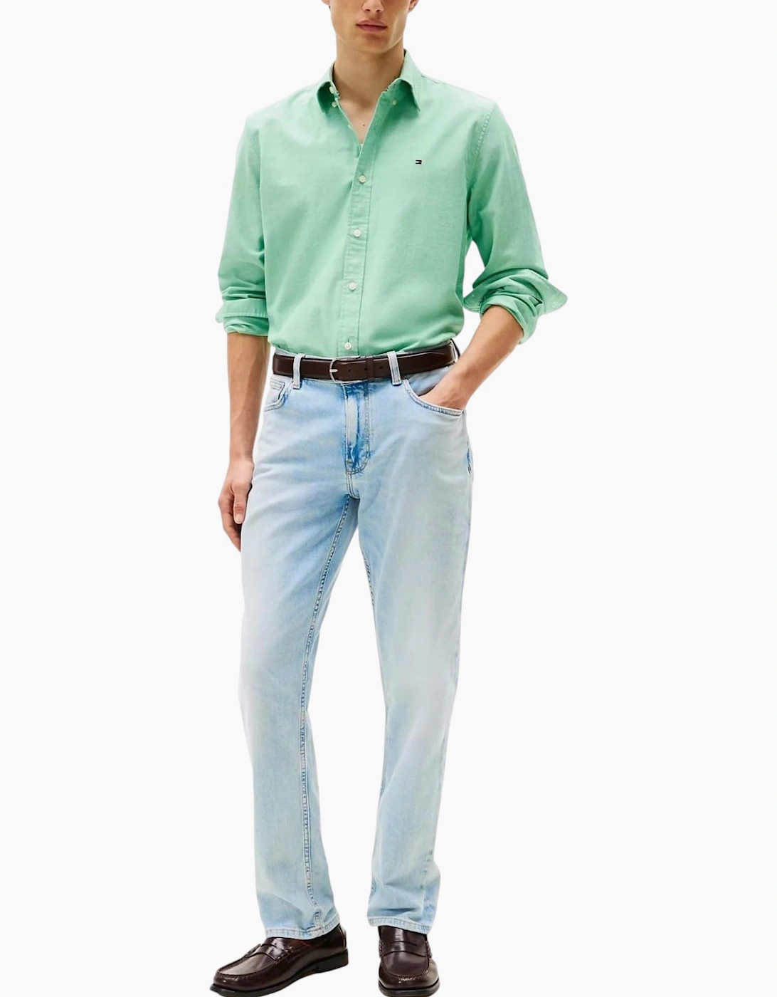 TOMMY HILFIGER Mens Shirts Cotton Formal Top