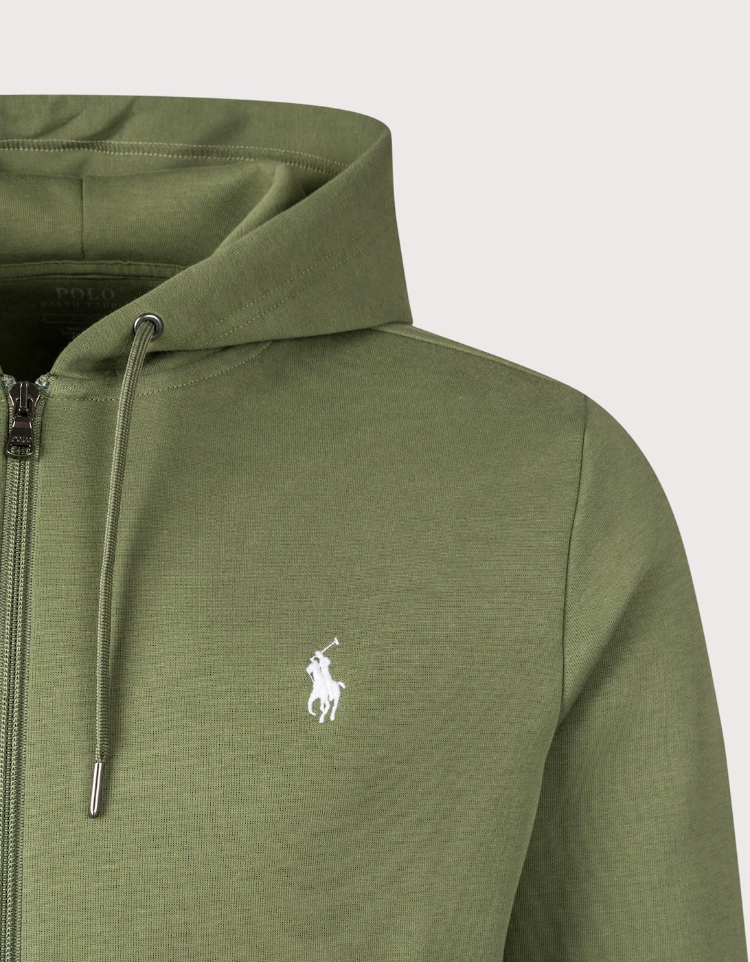 Zip Through Double Knit Hoodie
