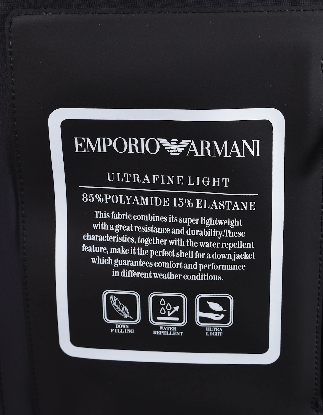 EMPORIO ARMANI DOWN GILET NAVY