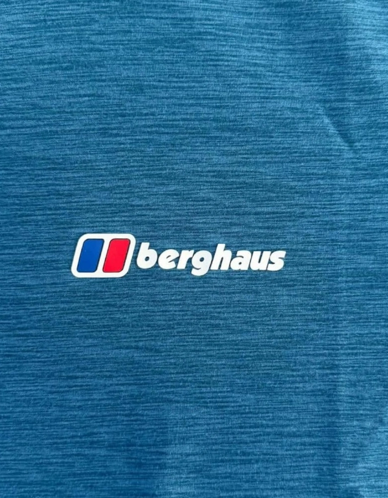 Berghaus Men's Blue/Grey Farndale Long Sleeved Tech T-shirt