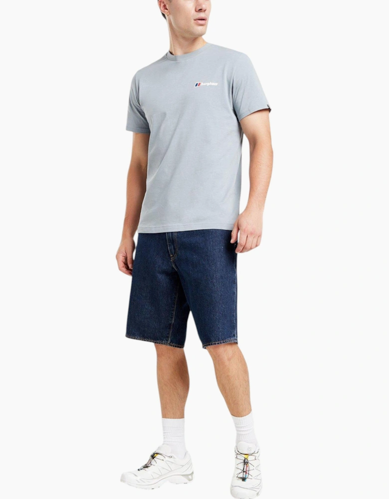 Berghaus Mens T Shirt Mount Crew Neck Short Sleeve Cotton Summer Tee