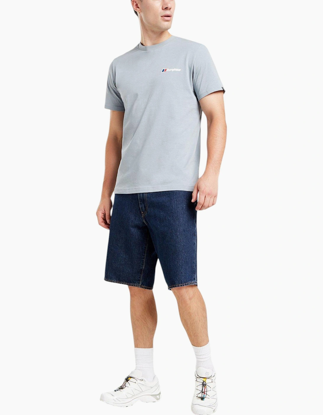 Berghaus Mens T Shirt Mount Crew Neck Short Sleeve Cotton Summer Tee