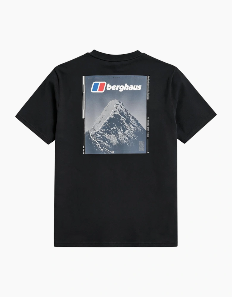 Berghaus Mens T Shirt Mount Crew Neck Short Sleeve Cotton Summer Tee