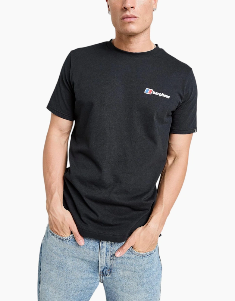 Berghaus Mens T Shirt Mount Crew Neck Short Sleeve Cotton Summer Tee