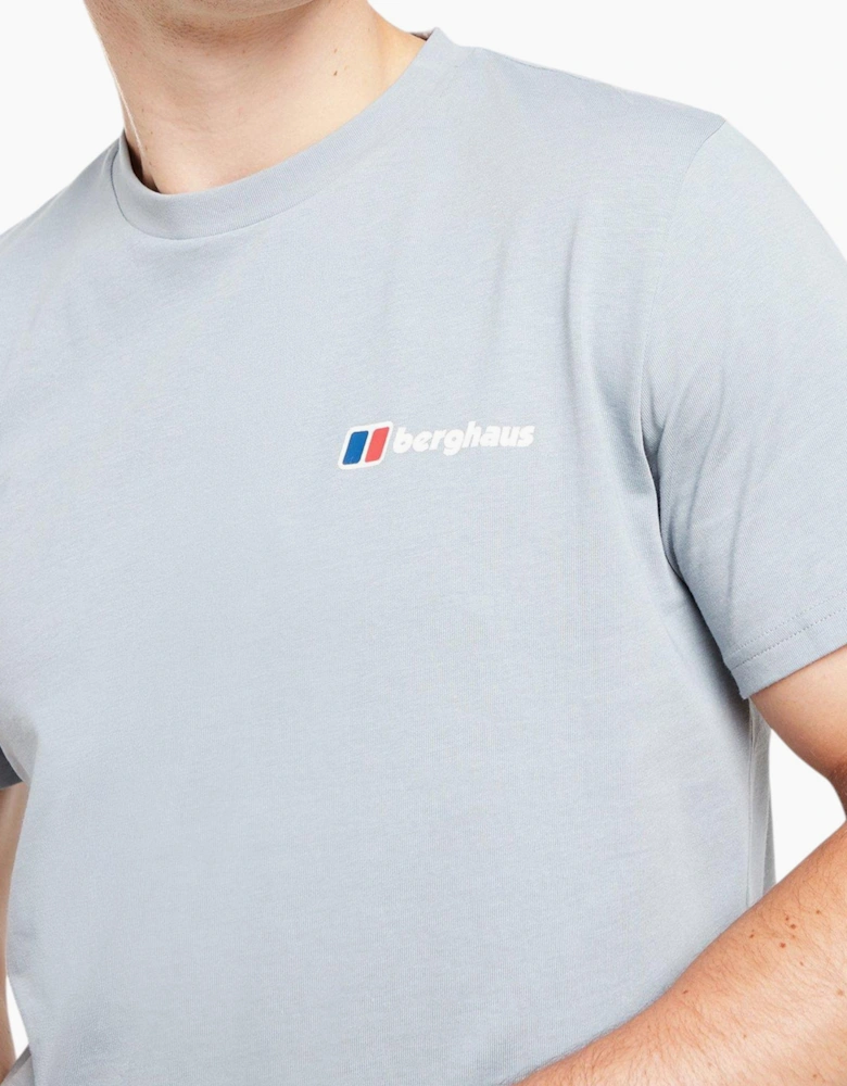 Berghaus Mens T Shirt Mount Crew Neck Short Sleeve Cotton Summer Tee