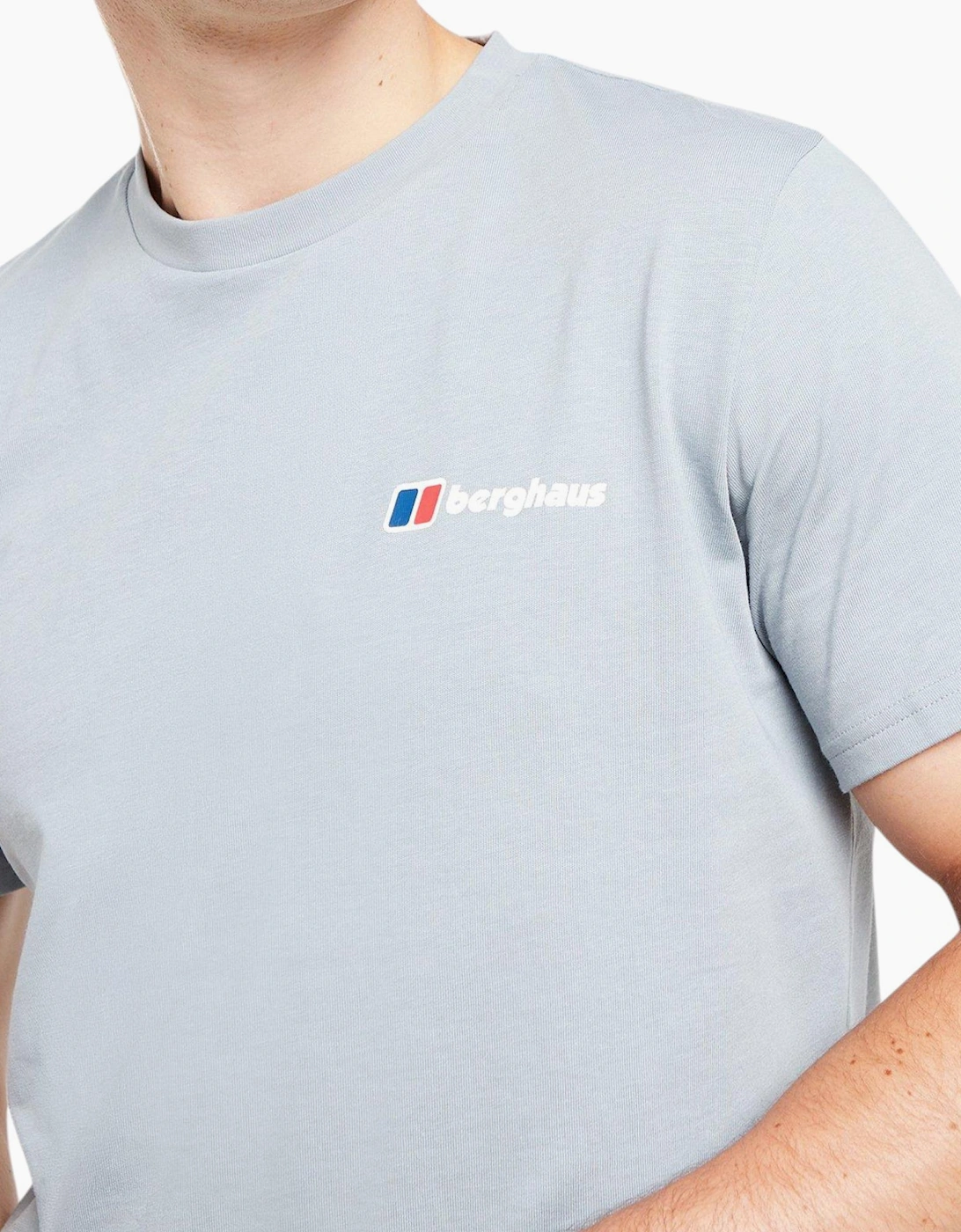 Berghaus Mens T Shirt Mount Crew Neck Short Sleeve Cotton Summer Tee
