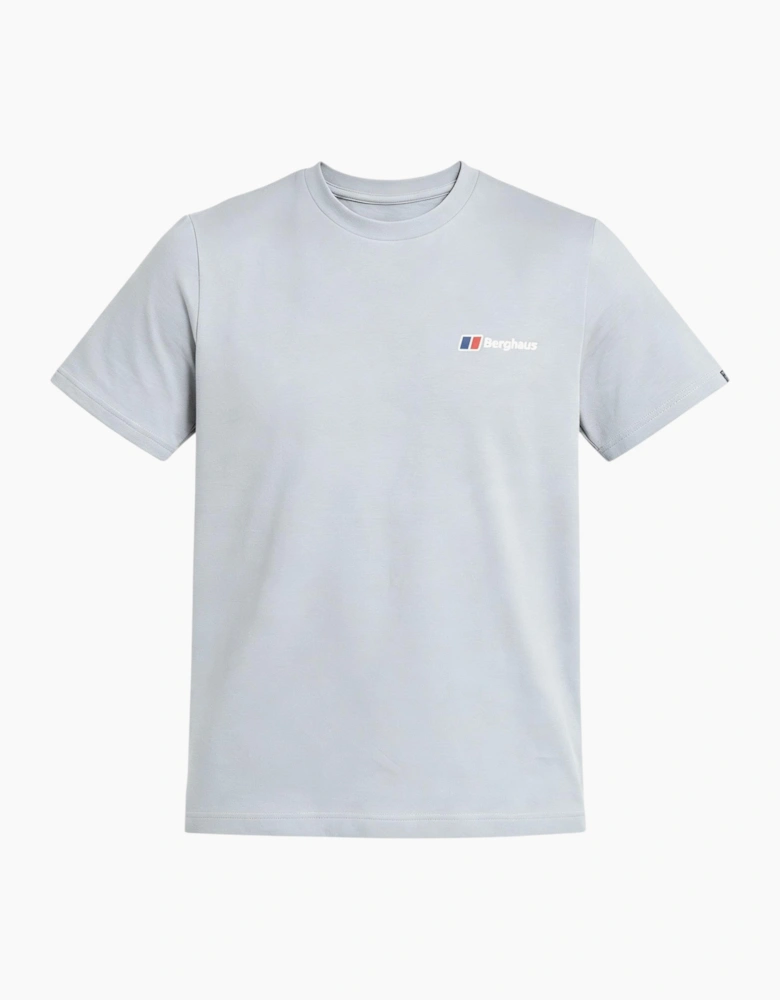 Berghaus Mens T Shirt Mount Crew Neck Short Sleeve Cotton Summer Tee