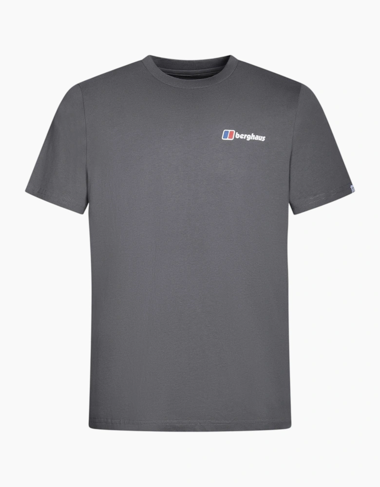 Berghaus Mens T Shirt Mount Crew Neck Short Sleeve Cotton Summer Tee