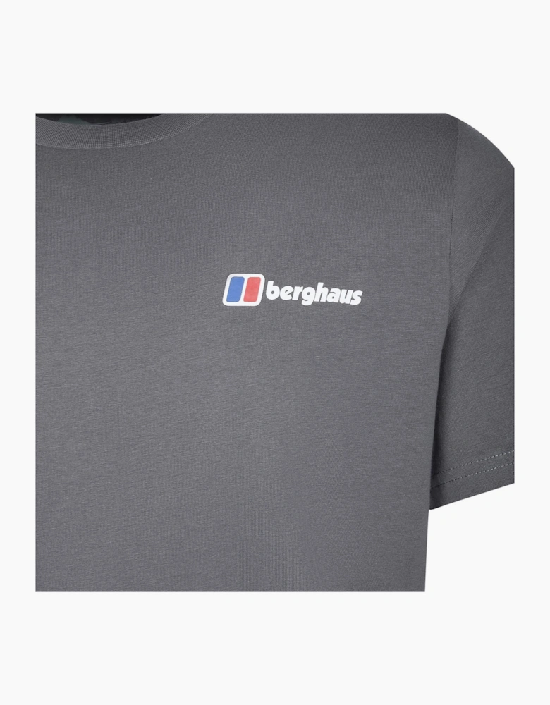 Berghaus Mens T Shirt Mount Crew Neck Short Sleeve Cotton Summer Tee