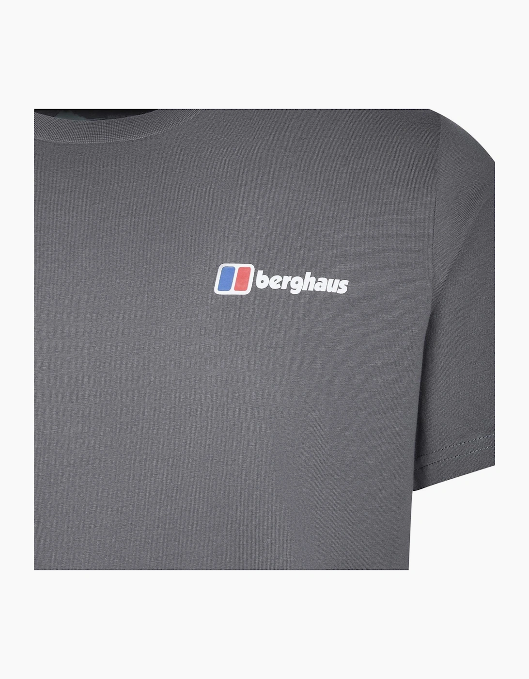 Berghaus Mens T Shirt Mount Crew Neck Short Sleeve Cotton Summer Tee