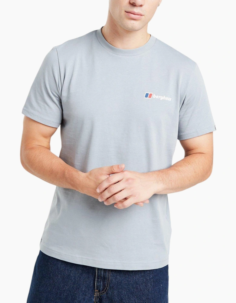 Berghaus Mens T Shirt Mount Crew Neck Short Sleeve Cotton Summer Tee