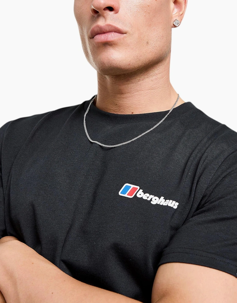 Berghaus Mens T Shirt Mount Crew Neck Short Sleeve Cotton Summer Tee