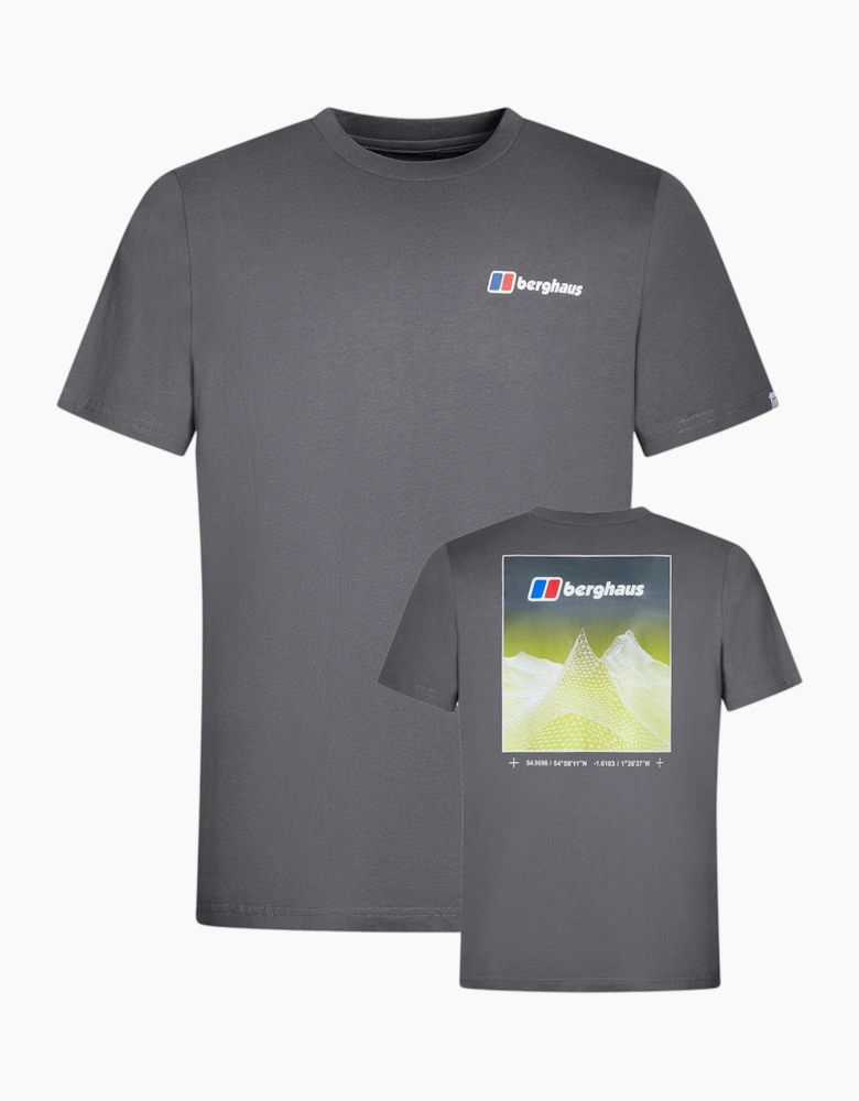 Berghaus Mens T Shirt Mount Crew Neck Short Sleeve Cotton Summer Tee