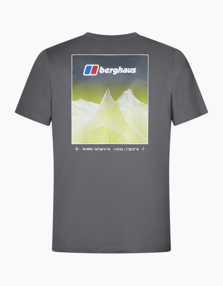 Berghaus Mens T Shirt Mount Crew Neck Short Sleeve Cotton Summer Tee