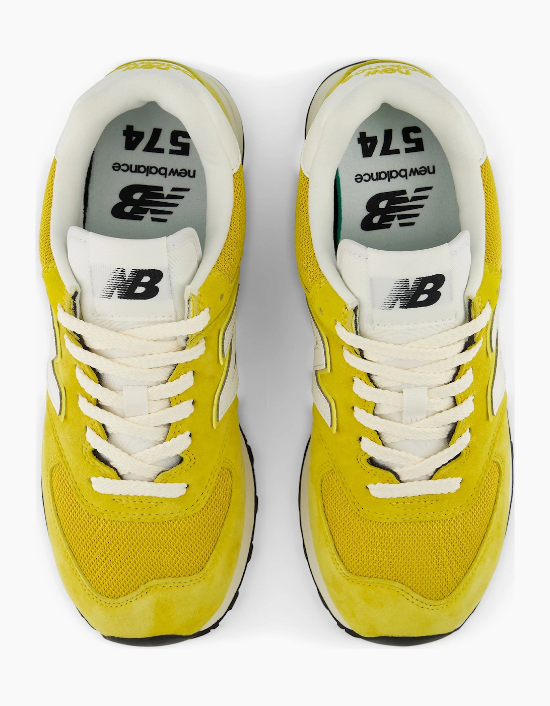 NEW BALANCE 574 TRAINER MARS YELLOW / ANGORA