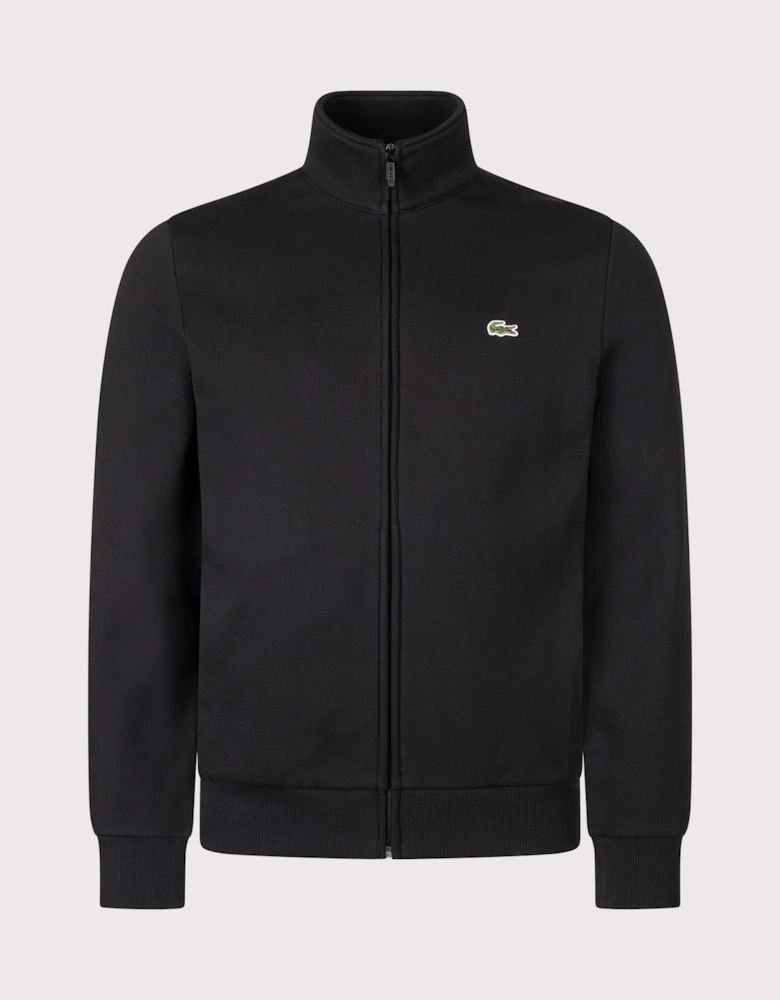 Regular Fit Zip Through Sweatshirt